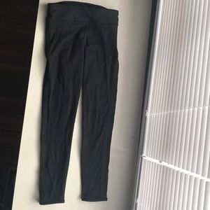 Girls Black Athleta Leggings